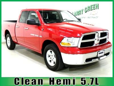 Dodge red hemi 5.7l 4x4 crew cab power steering abs alloy wheels cruise control