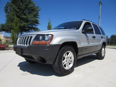 2004 jeep grand cherokee laredo 4.0l l6 4x4 4wd suv clean loaded remote start!!!
