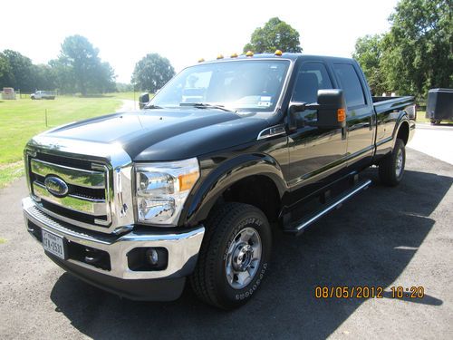 2012 ford f-350 crew cab 4x4 xlt 6.2l 31k miles