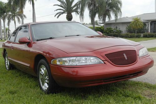 1997 lincoln mark viii lsc rare great condition! low miles! salvage repairable
