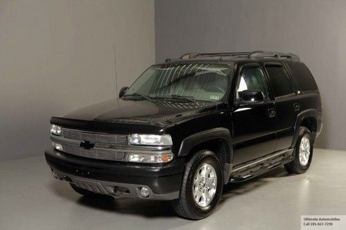 2004 chevrolet tahoe z71 4x4 leather 7-pass 3rows heated seats bose alloys clean