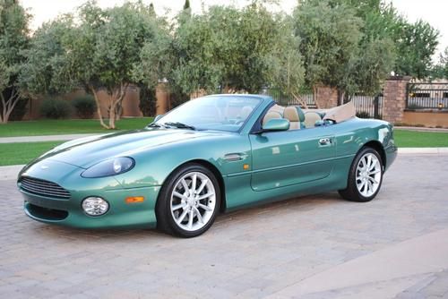 2001 aston martin db7 6speed manual 1 ca owner  fully documented stunnung car
