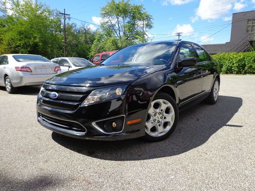 2010 ford fusion se sunroof sync 17" no reserve xtra clean  rebuilt salvage