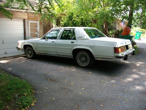 1984 mercury grand marquis ls sedan 4-door 5.0l-46,356 original miles