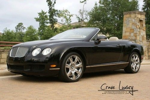 Continental gtc loaded with options 20'' wheels call today!