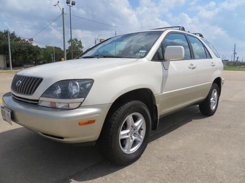 1999 lexus rx300 base sport utility 4-door 3.0l only one owner