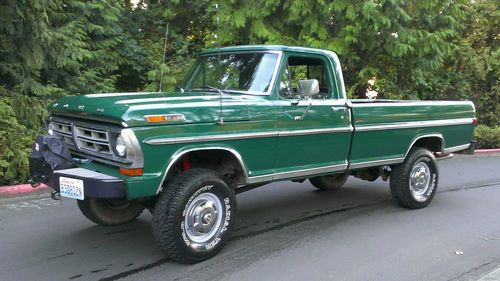 Find used 1970 Ford F-250 4x4 Highboy in Issaquah ...