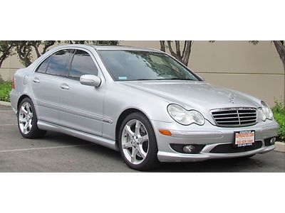 2007 mercedes-benz c230 navigation low miles pre-owned clean