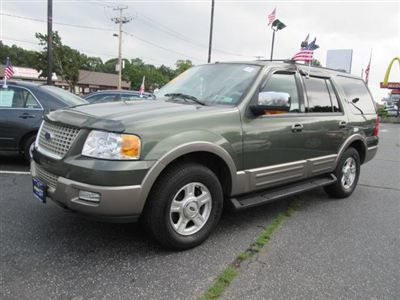 2003 ford expedition 4wd leather, sunroof, dvd clean carfax super clean!