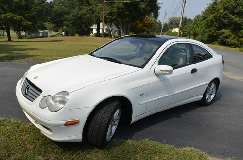 2003 mercedes-benz c230 kompressor coupe 2-door 1.8l