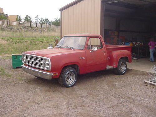1979 dodge little red express truck project