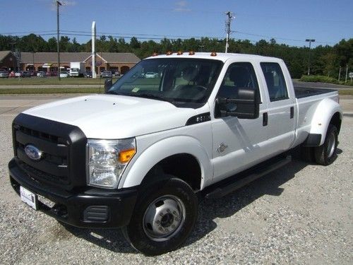 2012  ford 350 crew cab 4x4 diesel only 44k miles
