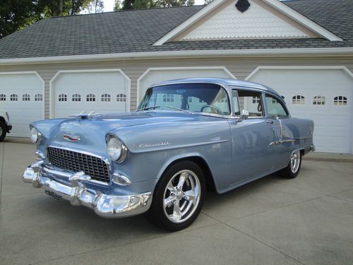 1955 chevy resto-mod hot-rod  must see 4 speed