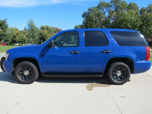 2009 chevrolet tahoe police ppv 5.3l one ownr "new gm crate engine" no reserve!!