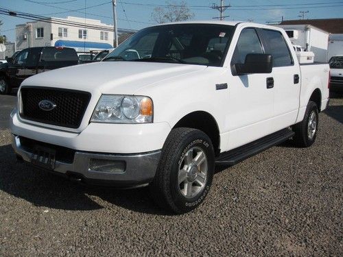 2005 ford f-150 crew cab 4x4 xlt pickup 4wd 5.4l short bed power options