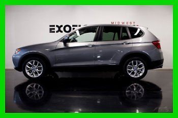 2013 bmw x3 xdrive 35i, gray on black, 10.005 miles, pano roof, only $43,888.00!