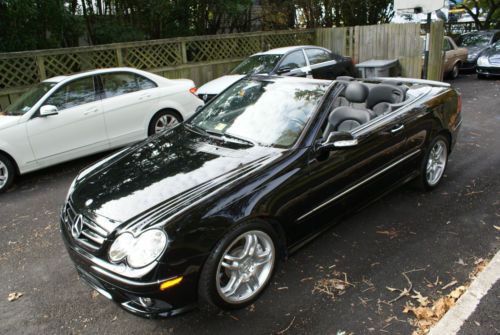 2008 mercedes-benz clk550  convertible amg package, pedal shift.
