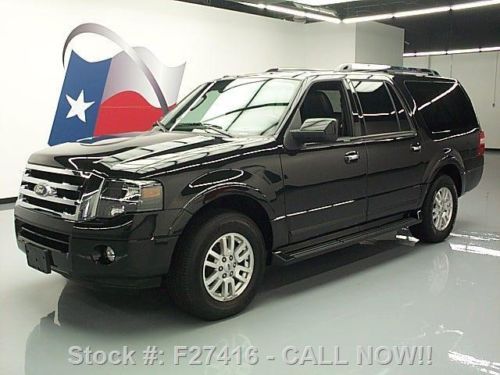 2013 ford expedition el ltd 8-pass leather rear cam 19k texas direct auto