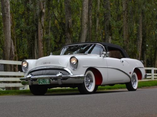 1954 buick skylark convertible - restored