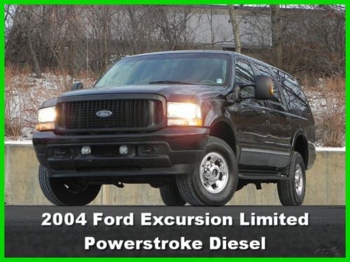 2004 ford excursion limited suv 4x4 6.0l powerstroke diesel fully loaded leather