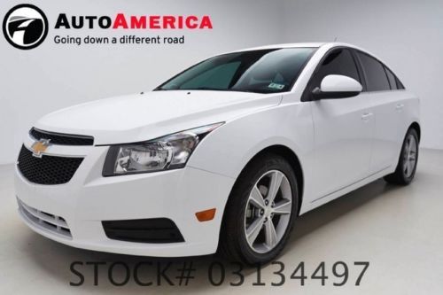 22k one 1 owner low miles 2013 chevy cruze 2lt leather seats satellite mp3