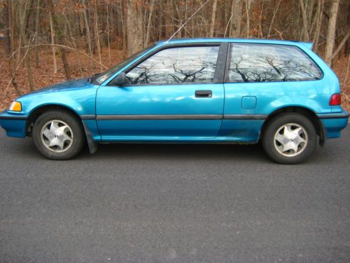 1991 honda civic dx hatchback 3-door 1.5l