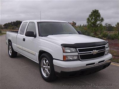 2006 chevrolet silverado ls 1500 clean carfax florida truck tow package extended