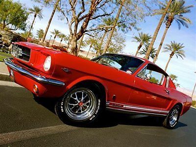 1965 ford mustang fastback 4 speed 289 hp fresh restoration selling no reserve!
