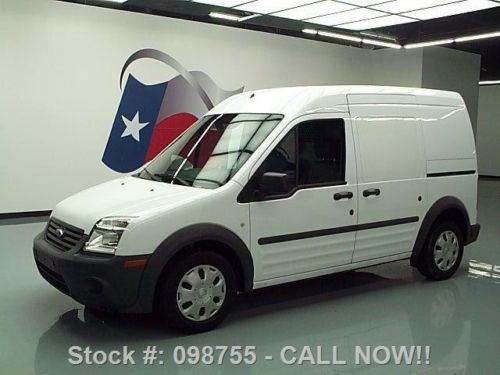 2012 ford transit connect cargo van partition 46k miles texas direct auto