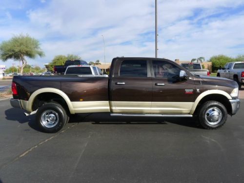 Find used 2011 DODGE RAM LARAMIE 3500 HD CREW CAB DUALLY ...