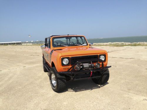 1979 international scout ii traveler immaculate restoration fuel injected!