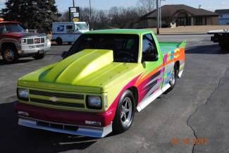 1990 chevy s-10 pro street pickup truck, street, strip or show, 475hp runs e85!