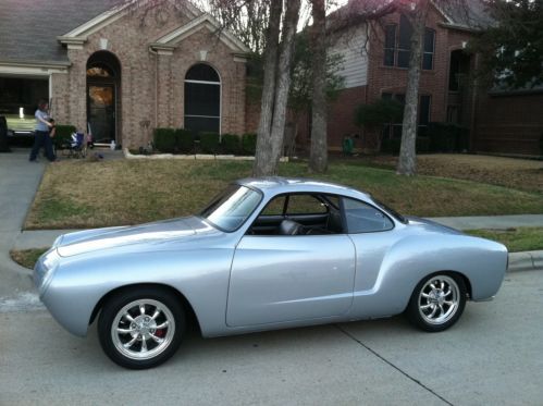 Restomod karmann ghia, four wheel disc brakes, porsche headlamps