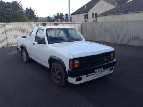 1989 dodge dakota shelby standard cab pickup 2-door 5.2l