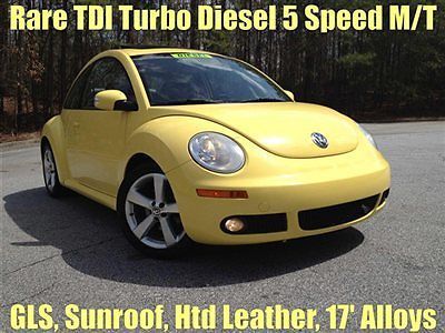 Rare tdi turbo diesel 5 speed manual gls heated leather sunroof