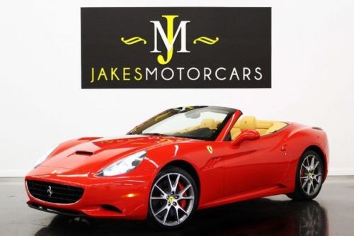 2013 ferrari california, red/tan, 2k miles, $242k msrp, 1-owner, loaded!