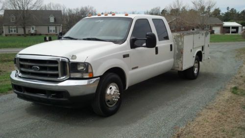 2004 ford f 350 powerstroke diesel with service body