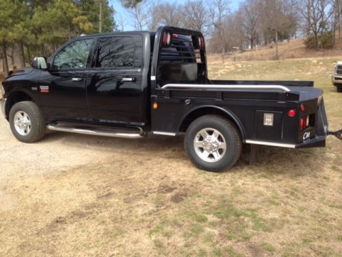 2011 dodge ram 2500 big horn slt crew cab 4x4 cm truck bed flatbed &amp; new tires