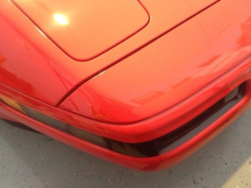 1994 torch red corvette convertible with color matched hard top - perfect shape!