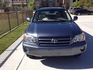 2004 toyota highlander  limited!one owner,clean carfax,76440miles,very clean