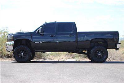 Lifted 2010 chevy silverado 2500hd crew cab duramax diesel ltz..lifted chevy ltz