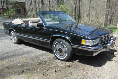 1991 cadillac coupe deville convertible coach builder limited custom