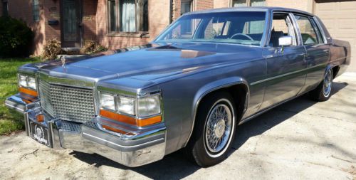 1981 cadillac sedan deville 50,200 miles excellent conditon in and out 1 owner