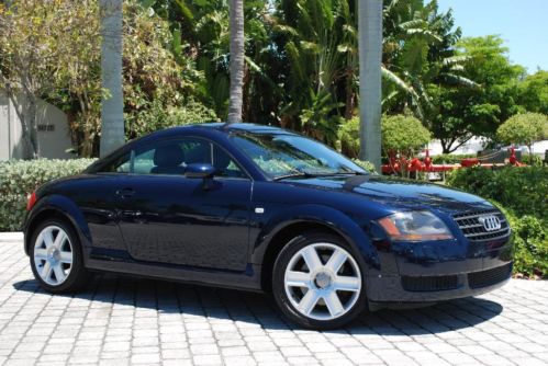 2004 audi tt coupe 1.8 turbo 180hp 6-speed auto leather cd 17in alloys