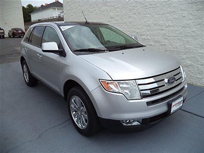 Ford edge sel low miles 4 dr sedan automatic gasoline 3.5l v6 duratec engine sil