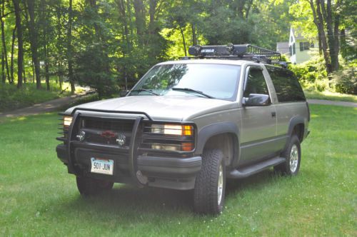 1998 tahoe 2dr sport 4wd k-5 - $6500 (new canaan, ct)