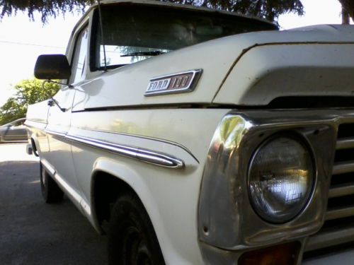 1967 pickup truck, old school virgin, solid simple and dependable