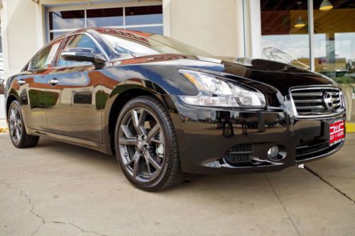 2014 nissan maxima sv, sport and premium package, leather, moonroof, 19&#034; alloys!