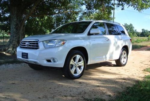 2009 toyota highlander 4x4 limited v6 w 3rd row