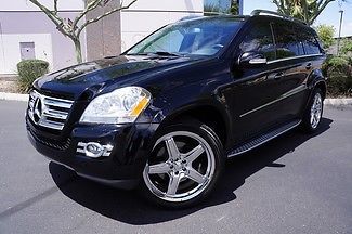 08 gl 550 navigation backup camera rear dvd dual roofs chrome 21 in amg wheels